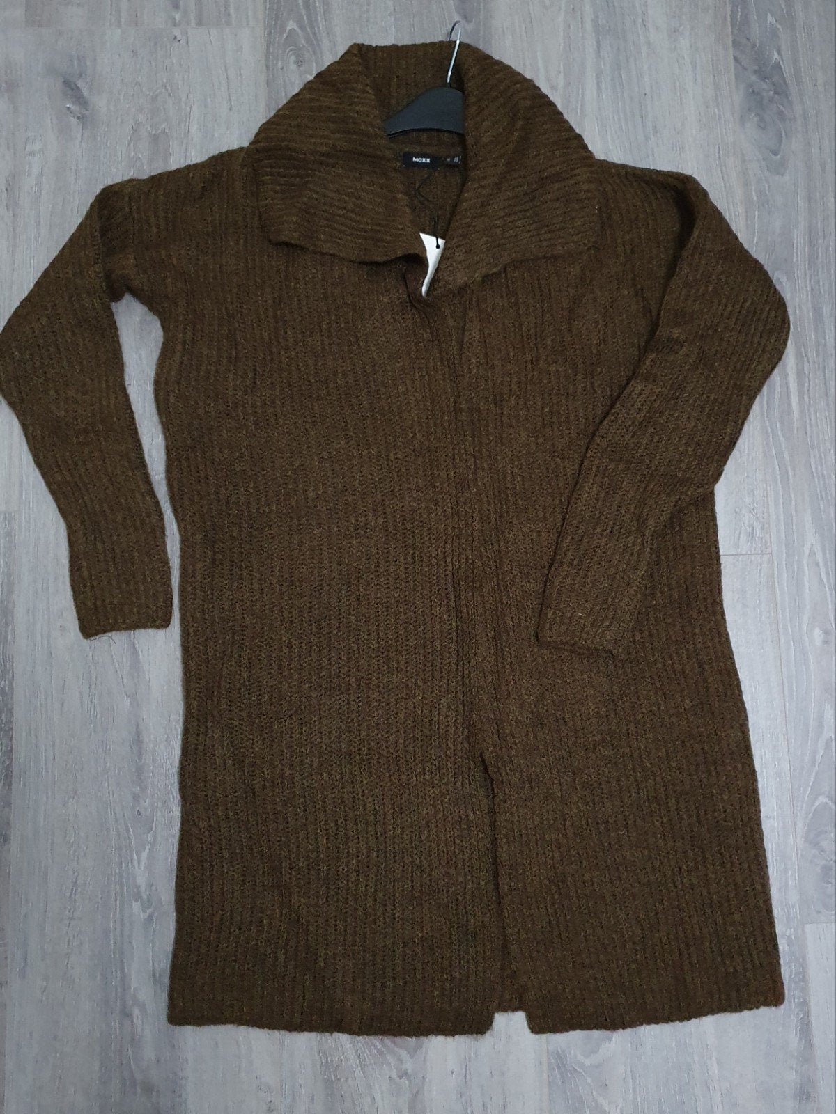 Mexx gebreid vest bruin S/M nieuw, Maat 38/40 (M), Mexx, Bruin, Nieuw