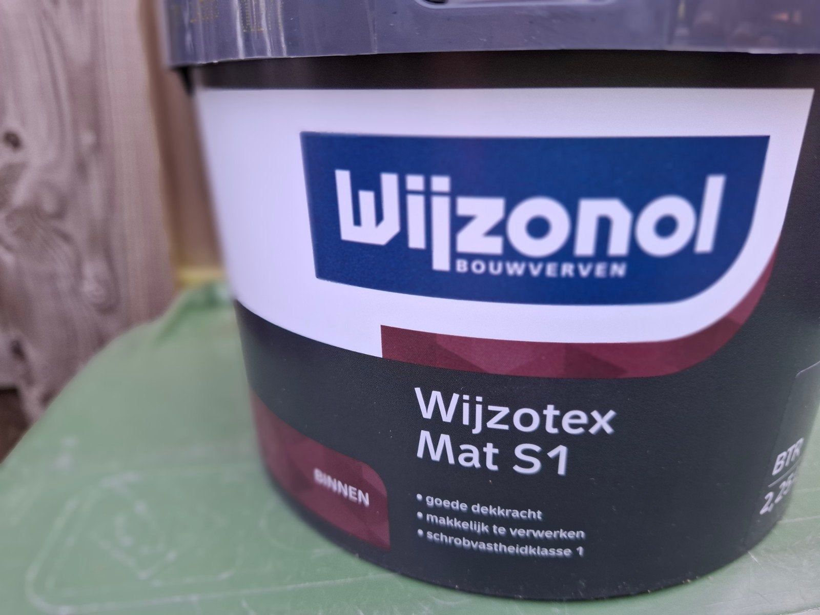 Wijzonol Wijzotex Mat S1 2.5L Full Plum (2.07) Muurverf, Ophalen
