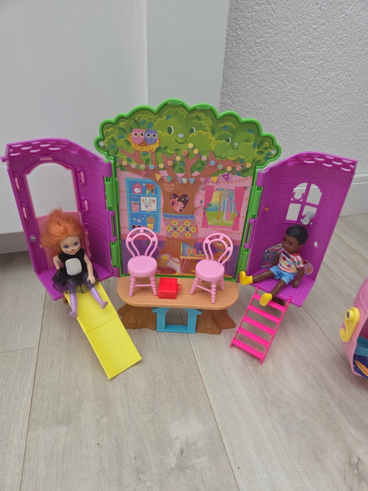 Barbie en Chelsea speelsets met poppen, Ophalen, Zo goed als nieuw, Barbie