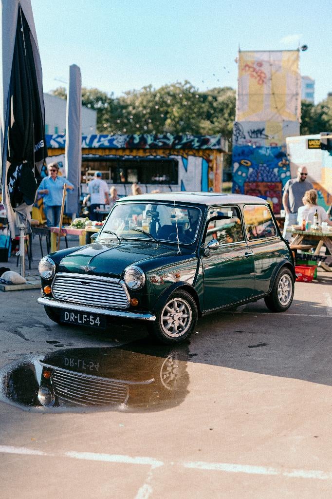 Rover Mini 1.3 SPI 1992, Auto's, Rover, Particulier, Overige modellen, Benzine, Handgeschakeld, Groen, Zwart