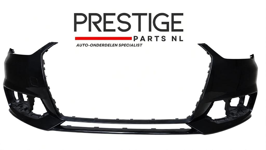 Voorbumper Audi A1 8XA Basis Facelift Origineel Bumper Zwart, Auto-onderdelen, Gebruikt, -, Voor, Ophalen of Verzenden