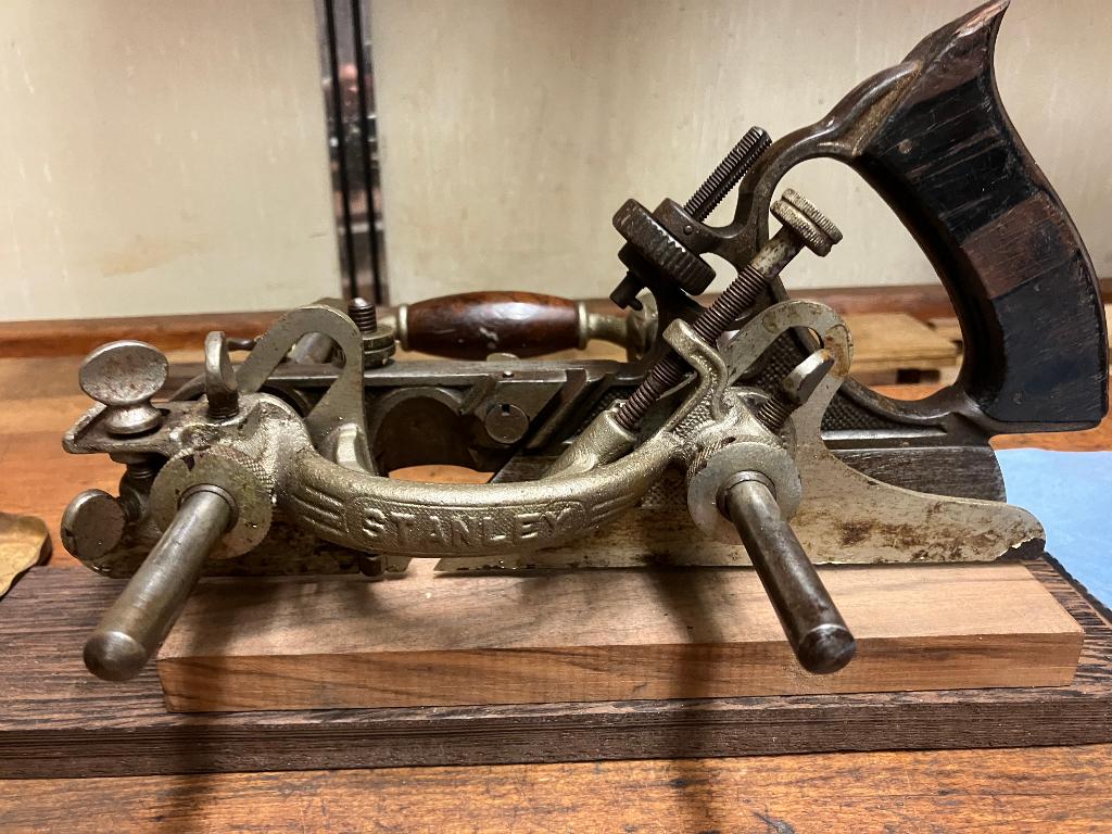 Stanley No.55 combinatieschaaf, Antiek en Kunst, Antiek | Gereedschap en Instrumenten, Ophalen of Verzenden