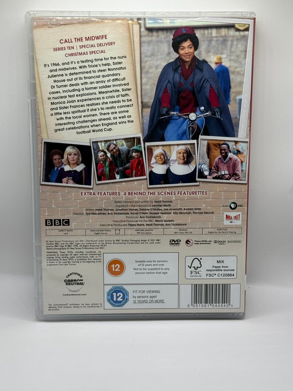 Dvd Call the midwife originele box complete seizoen 10, Cd's en Dvd's, Engels, Verzenden, Alle leeftijden, Zo goed als nieuw