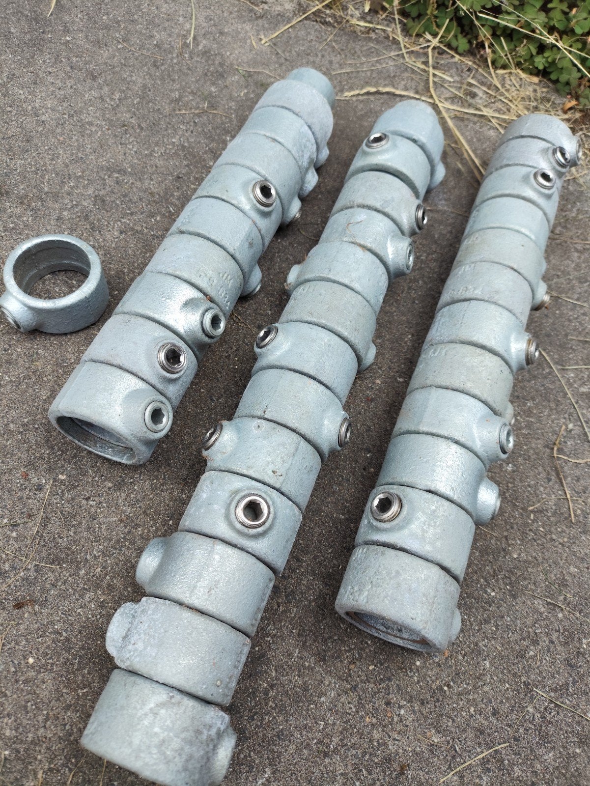 Steigerbuis koppelstukken 33,7 mm borgring, Ophalen of Verzenden, Pvc, Minder dan 2 meter, Overige typen