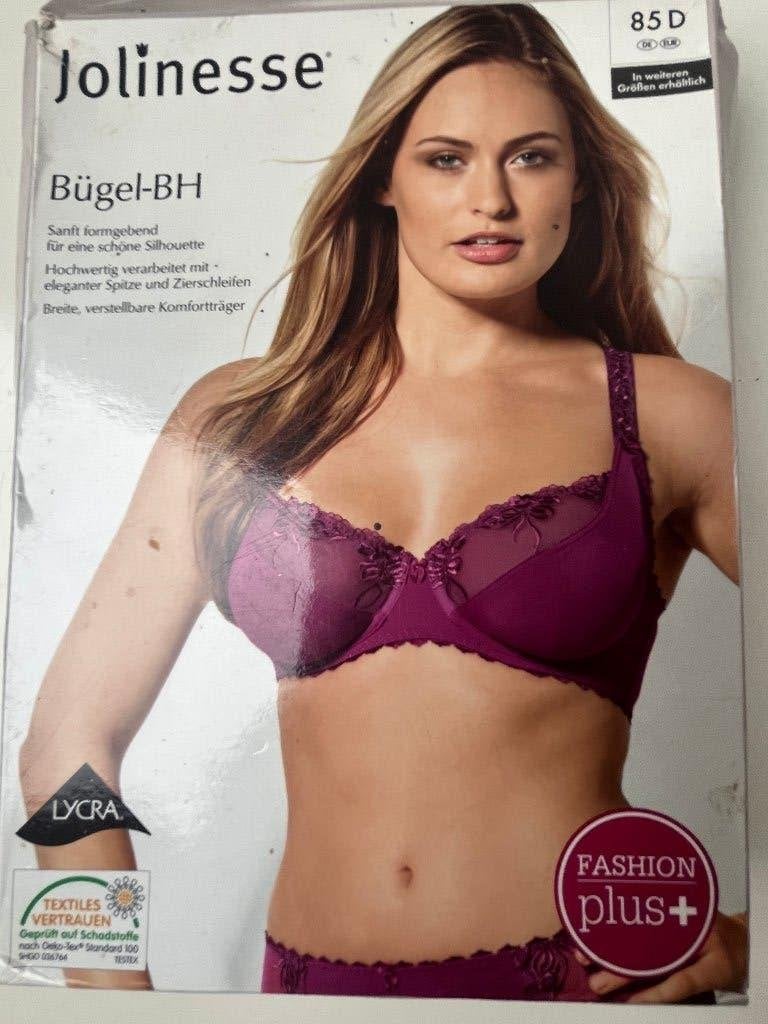 Jolinesse Beugel  BH 85 D nieuw in verpakking, Jolinesse, Ophalen of Verzenden, Paars, BH
