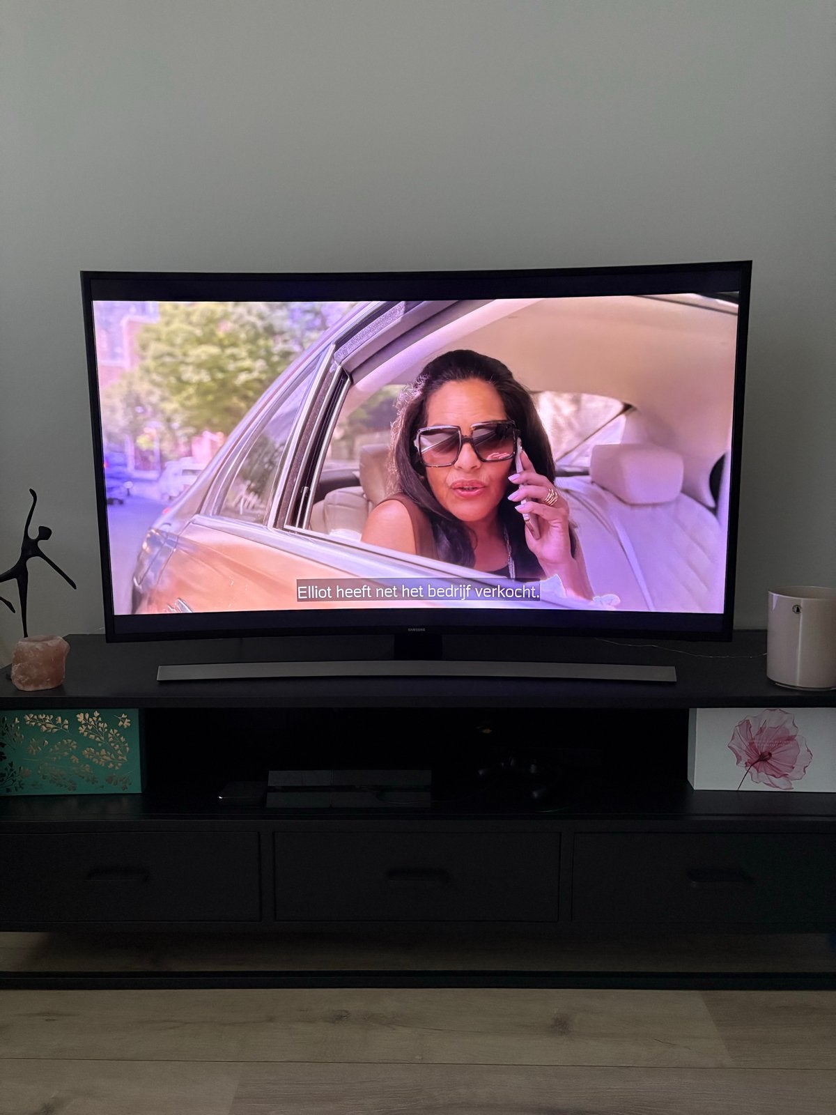 Samsung 4K UHD curved Smart TV - 121 cm (48 inch), Ophalen, LED, 50 Hz, Zo goed als nieuw