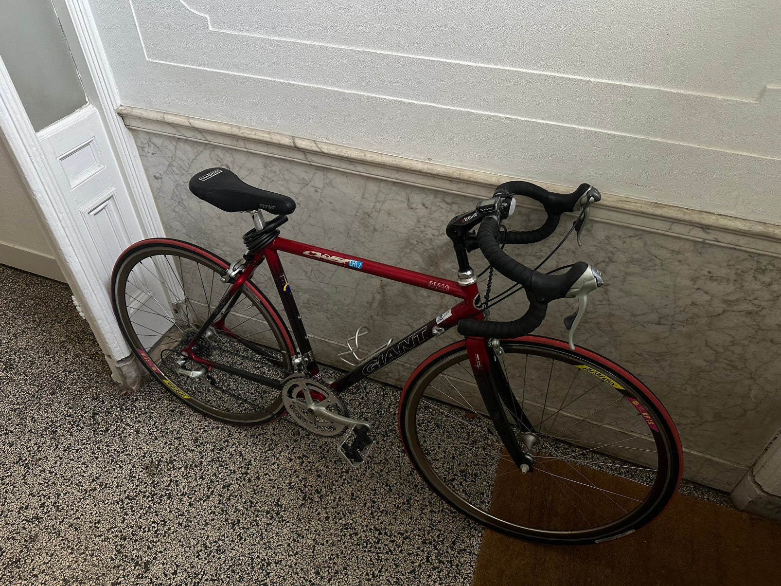 Giant Cadex cfr 2 racefiets, Fietsen en Brommers, Ophalen, 28 inch, 10 tot 15 versnellingen, Aluminium