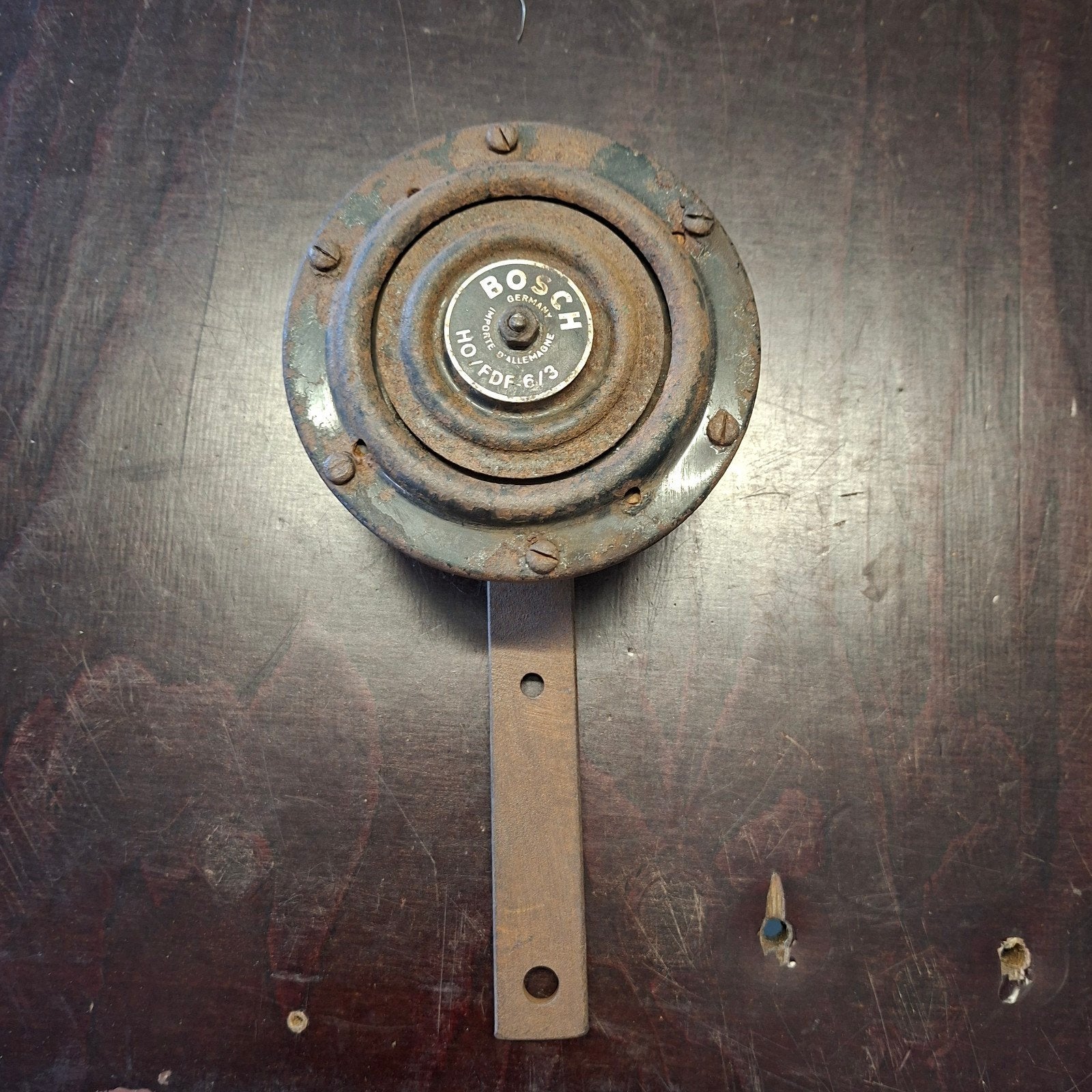 Claxon Bosch 6 volt - Oldtimer toeter, Ophalen of Verzenden, Gebruikt, Overige automerken