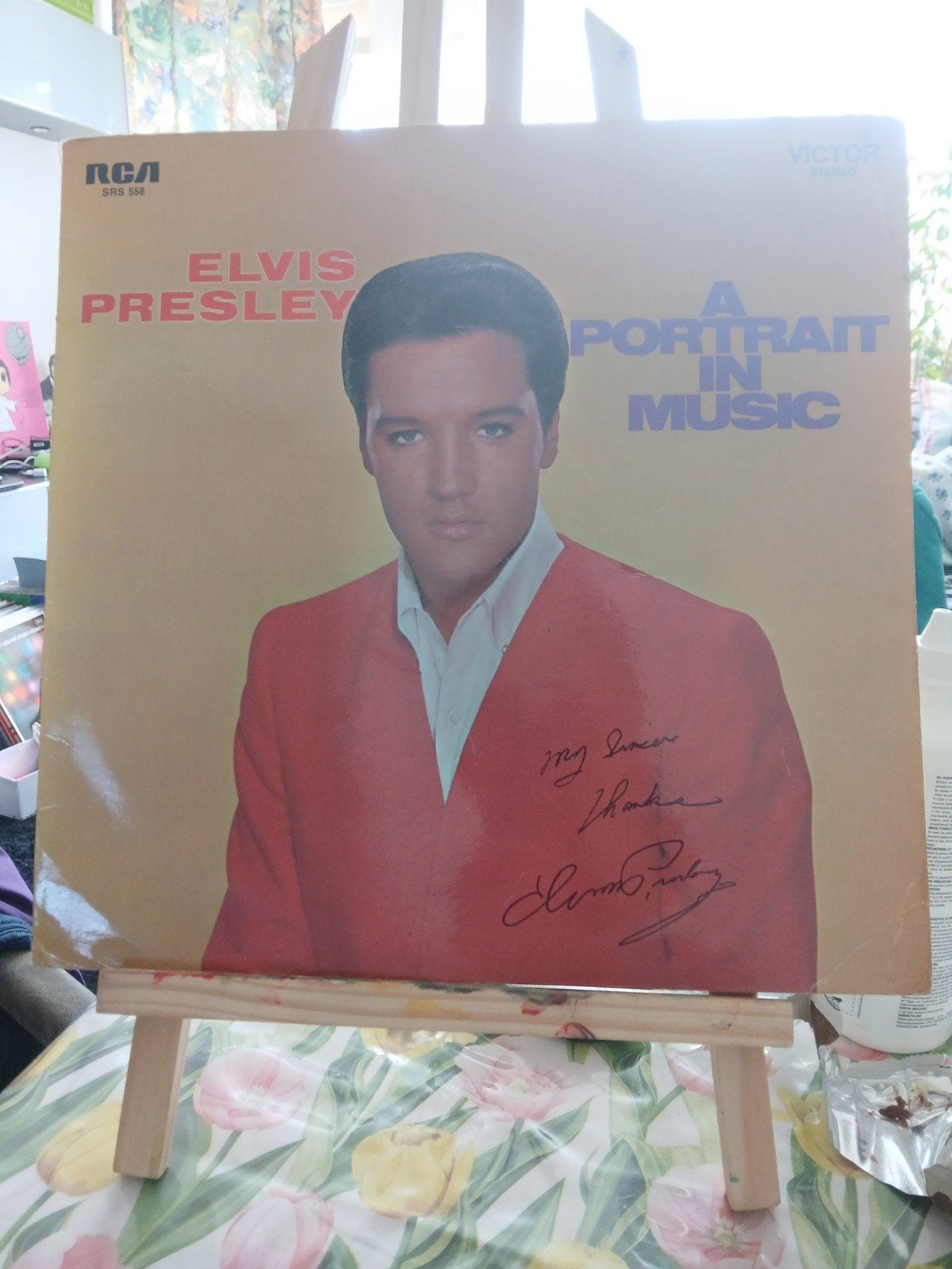 Elvis Presley - A Portrait In Music LP (RCA SRS 558), LP, Gebruikt, Pop, Ophalen of Verzenden