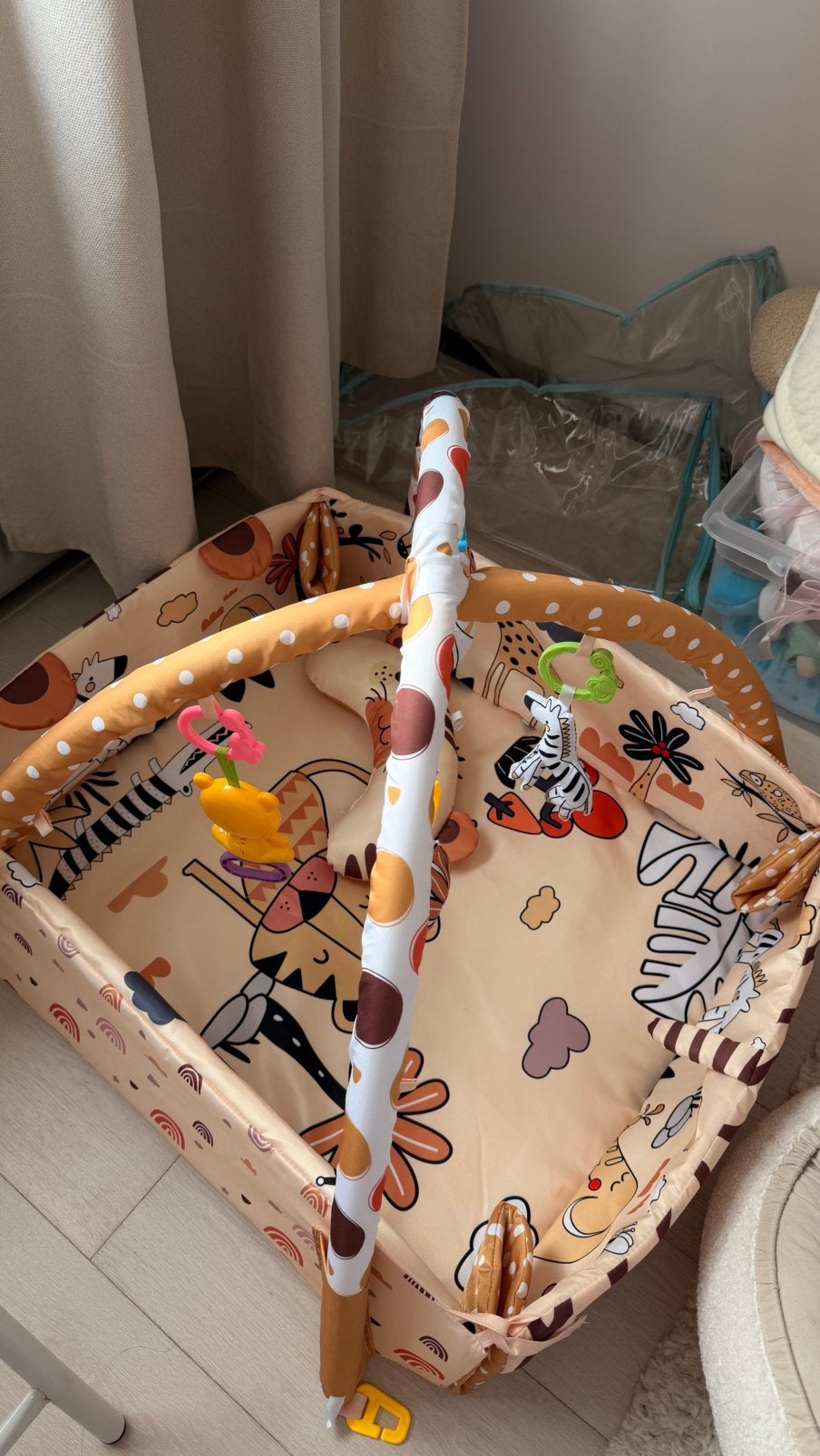 Babygym, Ophalen, Zo goed als nieuw