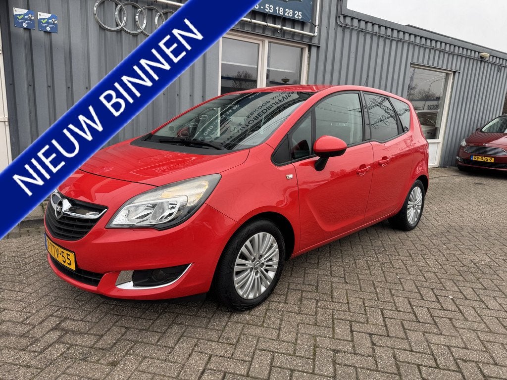 Opel Meriva 1.4 Turbo Design Edition (bj 2014), Auto's, Opel, Voorwielaandrijving, Stof, Gebruikt, 4 cilinders