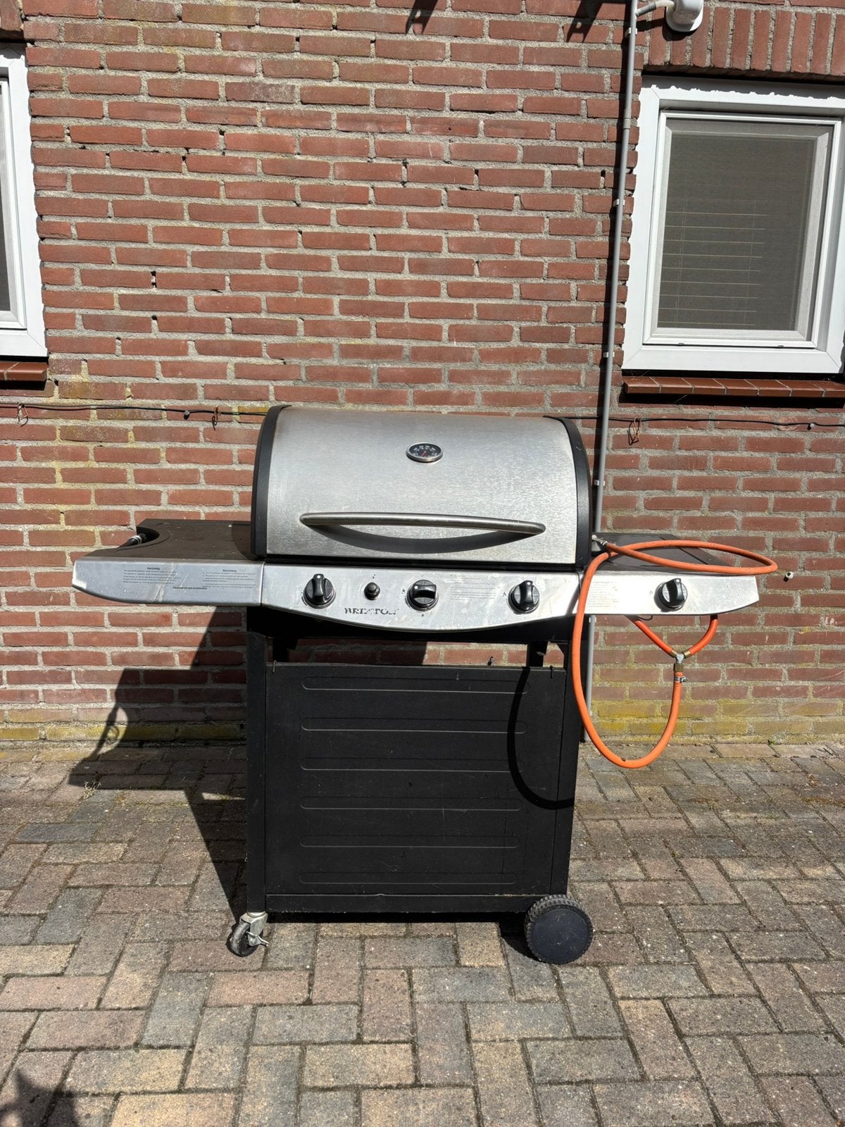 Buitenkeuken op gas, Ophalen, Gebruikt
