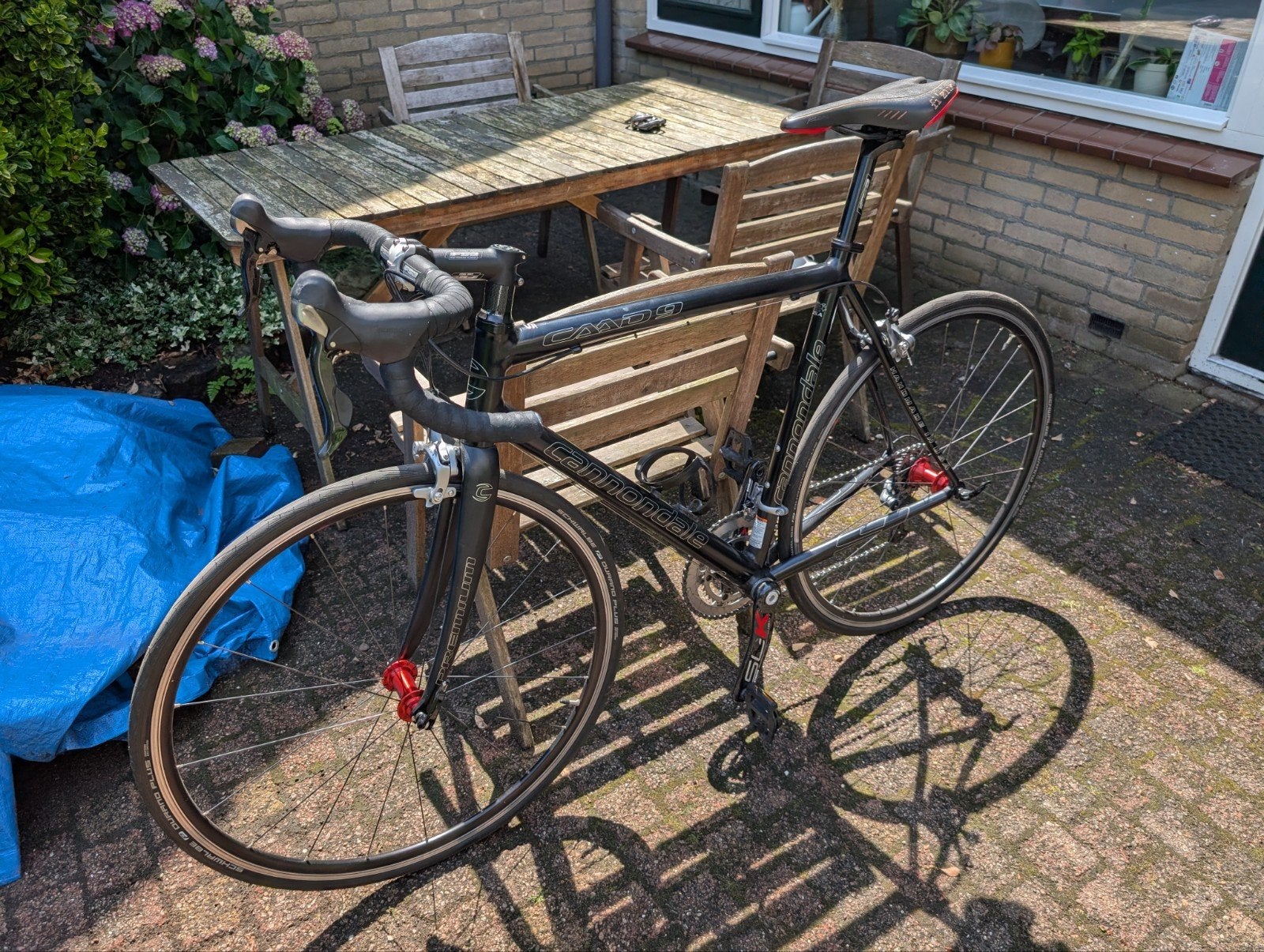 Cannondale CAAD 9 Ultegra FSA racefiets - zeer nette staat, Gebruikt, 10 tot 15 versnellingen, Aluminium, 57 tot 61 cm