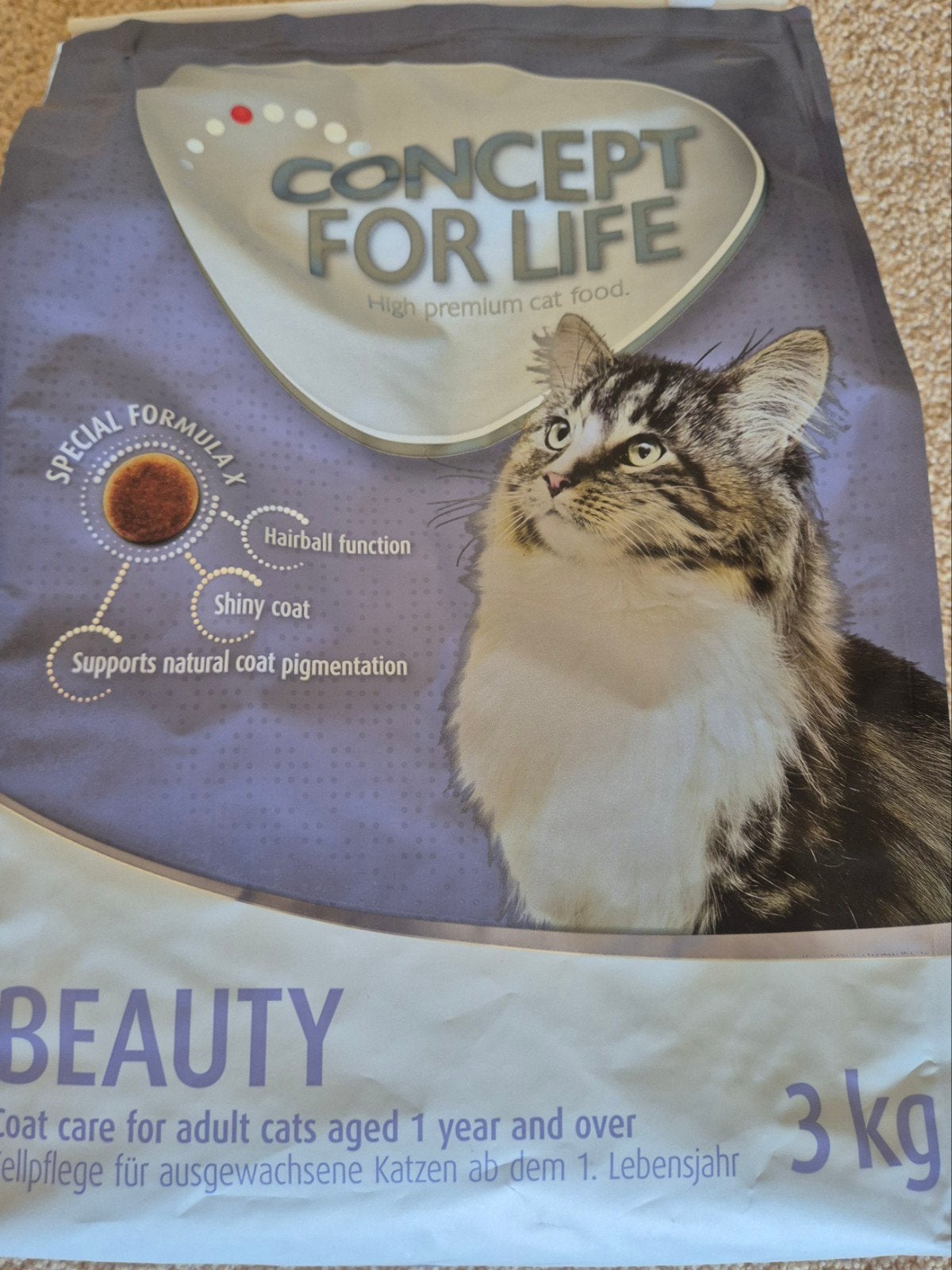 Concept for life  beauty kattenvoer 2x3 kg, Dieren en Toebehoren, Dierenvoeding, Ophalen of Verzenden, Kat