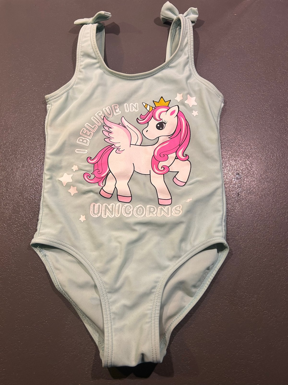 Leuk badpak met eenhoorn print - Maat 104, Kinderen en Baby's, Ophalen, Gebruikt, Meisje, Badpak