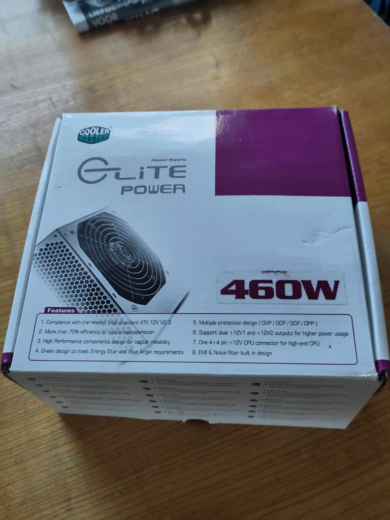 Cooler Master Elite Power 460W Voeding, Ophalen of Verzenden, Zo goed als nieuw