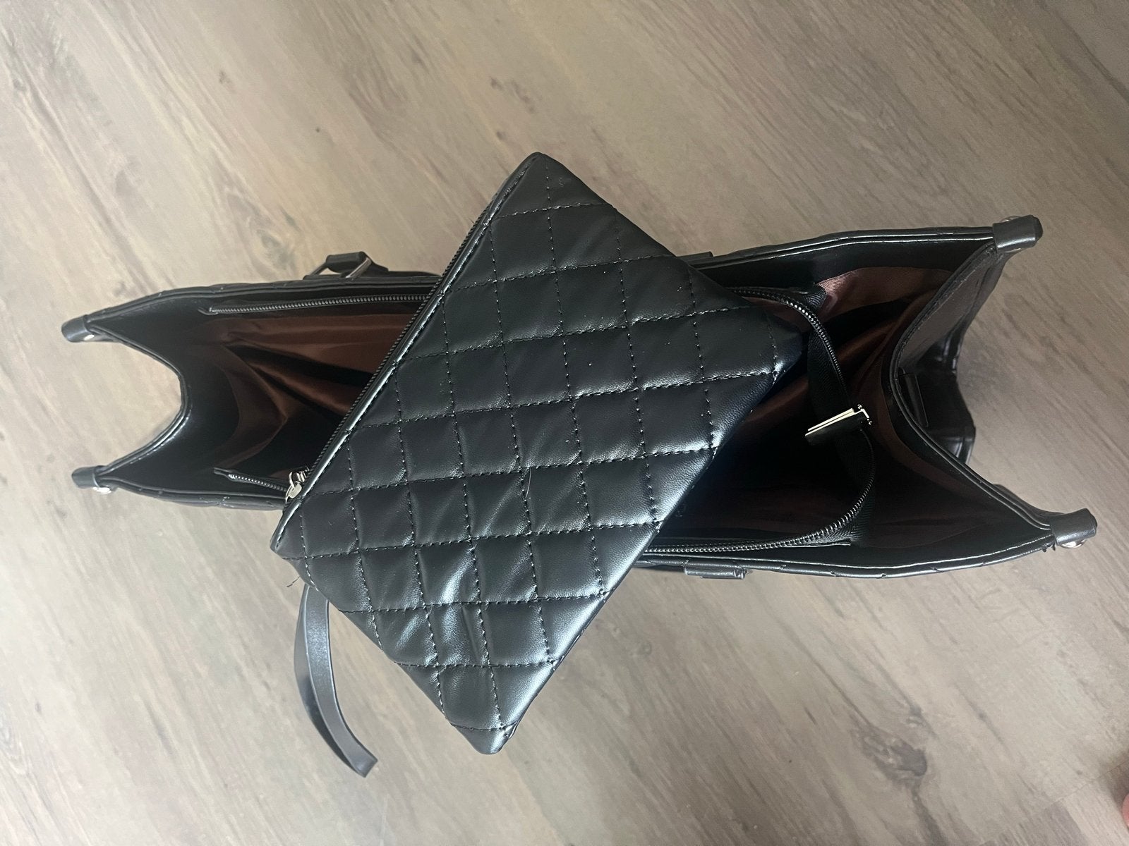 2-in-1 Laptoptas & Lunchtas met koelvak (zwart), Ophalen of Verzenden, Nieuw, Zwart, Shopper