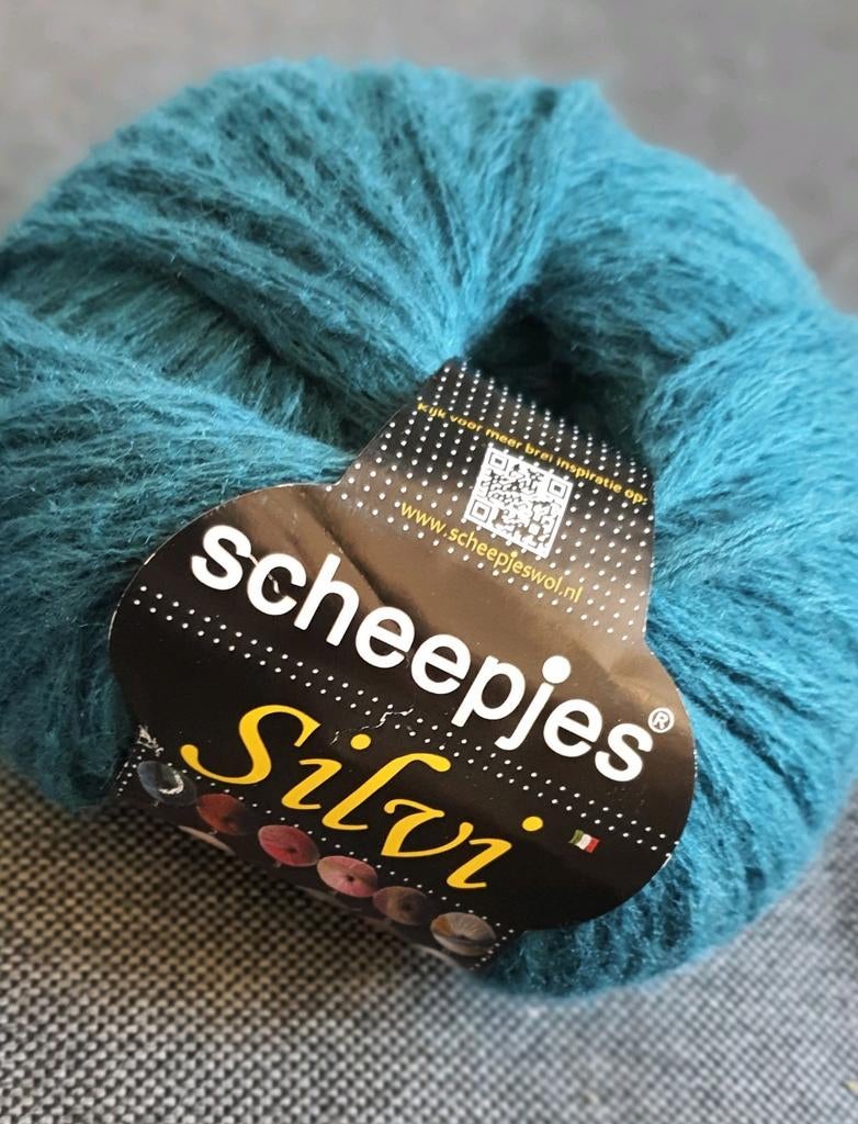 Scheepjes Silvie - Zachte Wol/Acryl Garen, Kleur 33, Ophalen of Verzenden, Nieuw, Breien of Haken, Wol of Garen