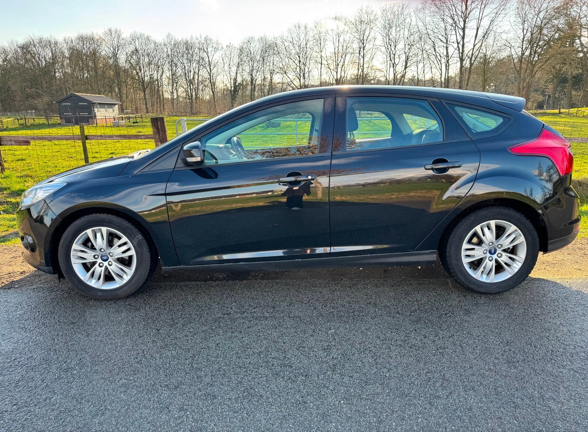 Ford Focus 1.6 TI-VCT Titanium 125PK AUTOMAAT, 4 cilinders, Zwart, Bedrijf, 1000 kg