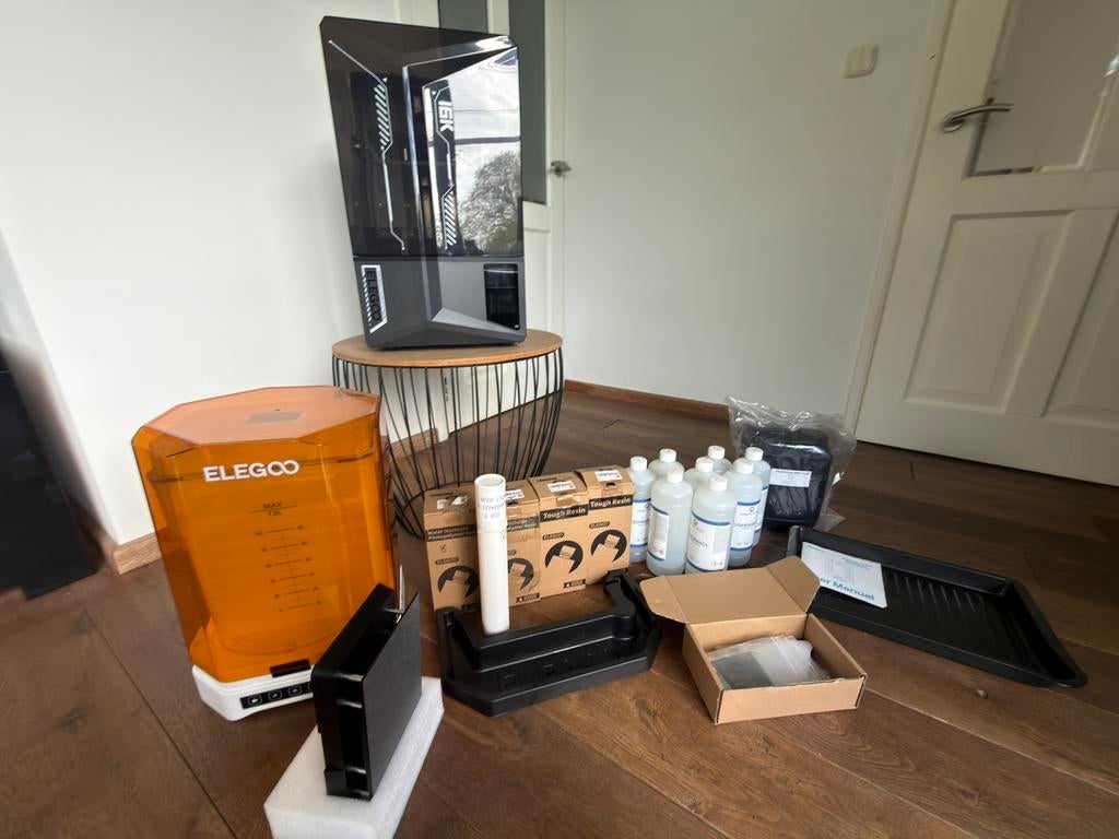 Elegoo Saturn Ultra 4 16K Resin 3D Printer zo goed als nieuw, Computers en Software, 3D Printers, Ophalen, Ingebouwde Wi-Fi, Zo goed als nieuw