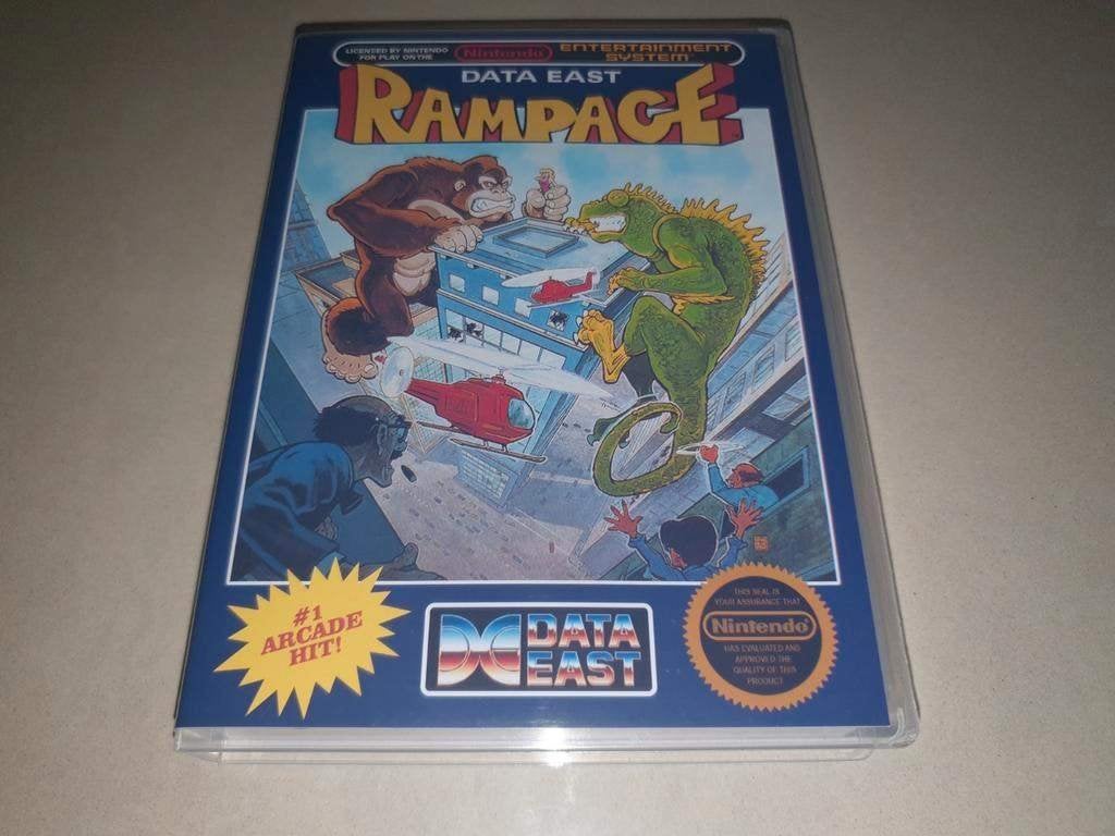 Rampage NES Game Case, Avontuur en Actie, Verzenden, 1 speler, Zo goed als nieuw