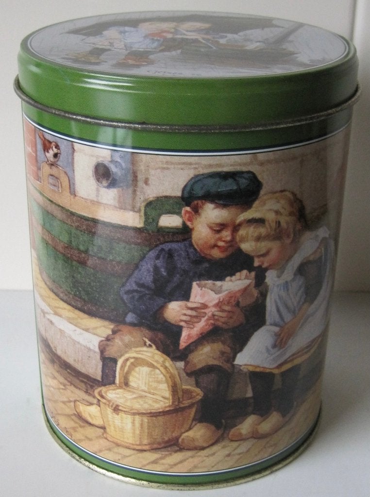 stroopwafel blik van Ot en Sien, Verzamelen, Blikken, Ophalen of Verzenden, Zo goed als nieuw, Koek(jes)