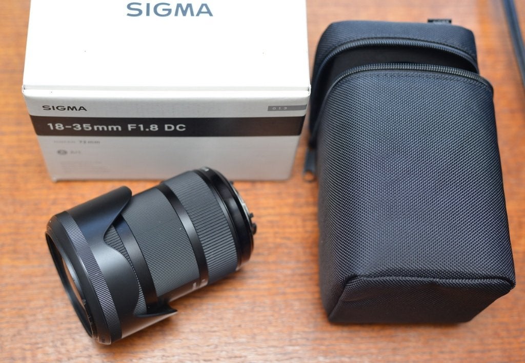 Sigma 18-35mm f/1.8 DC HSM Art (Nikon F) – Complete set, Audio, Tv en Foto, Fotografie | Lenzen en Objectieven, Gebruikt, Sigma