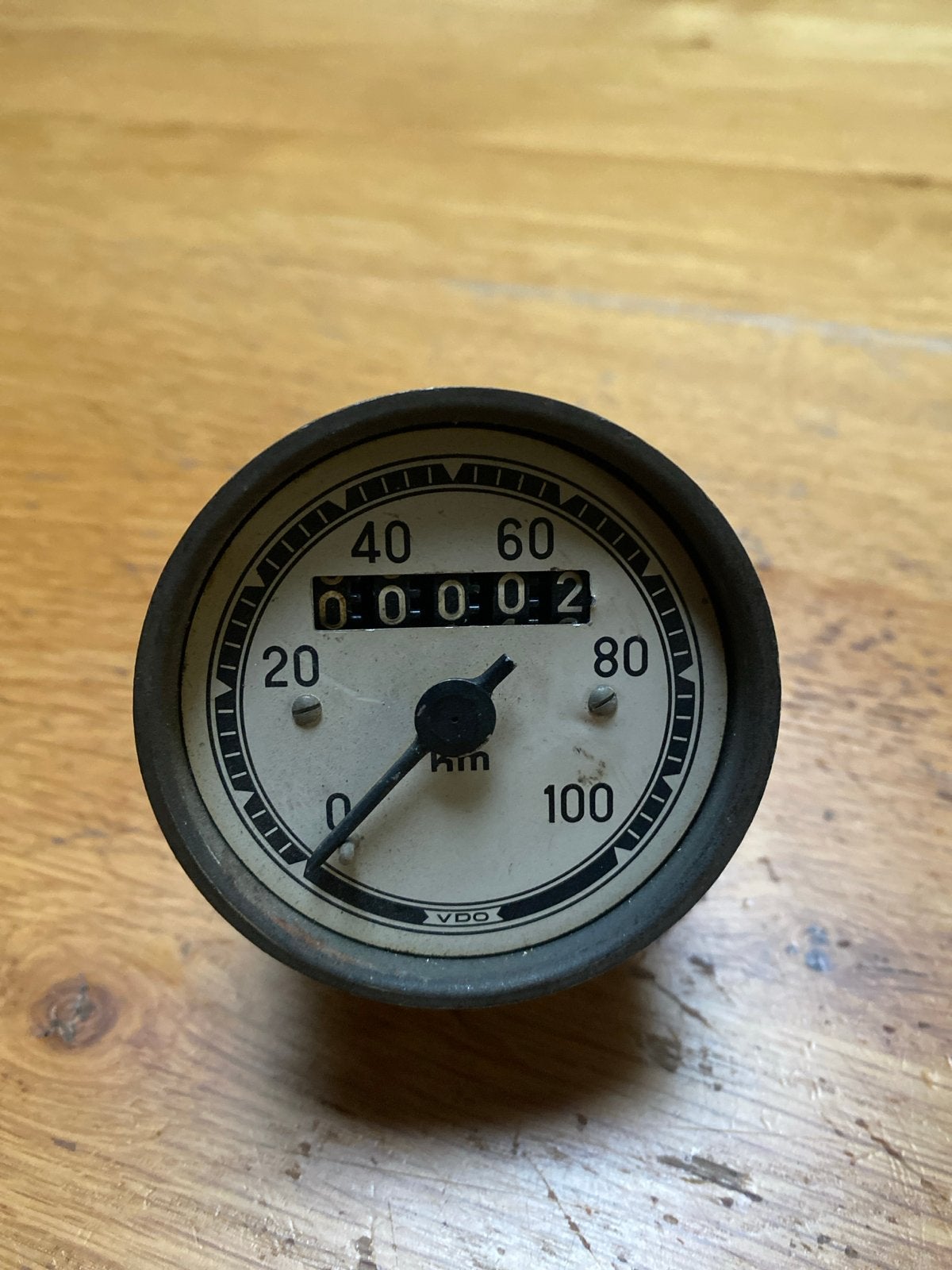 VDO snelheidsmeter voor oldtimer motoren/brommers, Ophalen of Verzenden, Gebruikt, Overige typen, Overige merken