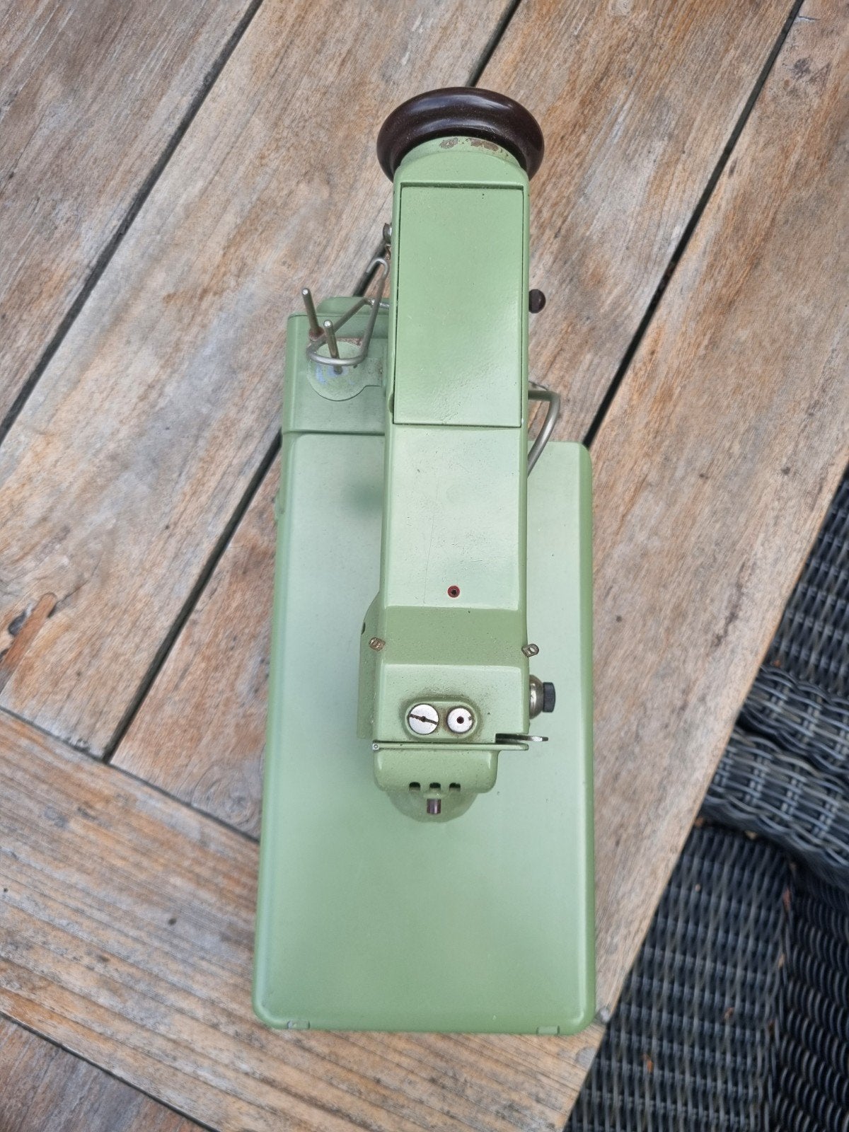 Vintage Bernina Naaimachine - Groen, Ophalen, Gebruikt, Naaimachine, Bernina