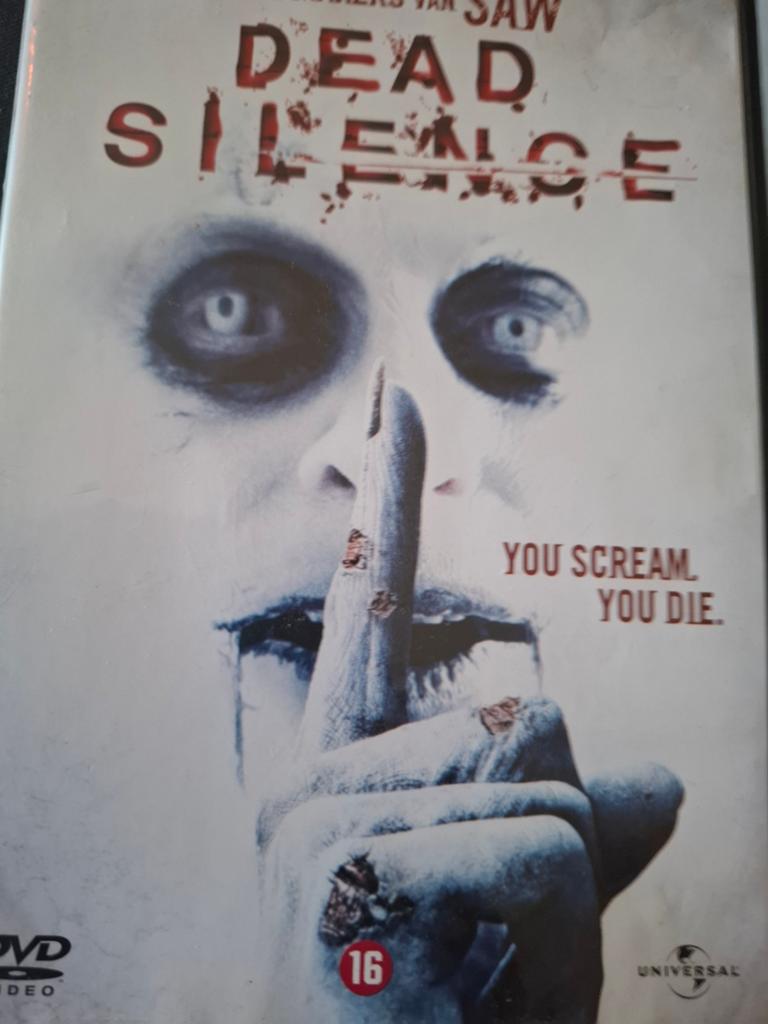 Dead silence, Cd's en Dvd's, Vanaf 16 jaar, Verzenden, Zo goed als nieuw, Overige genres