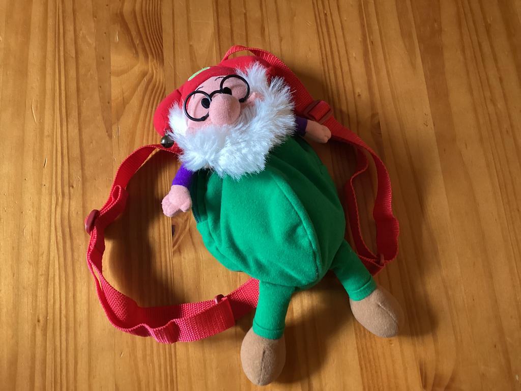 Kabouter Plop Rugtasje,Zie Foto’s.    ((Ophalen)), Ophalen, Zo goed als nieuw, Overige typen