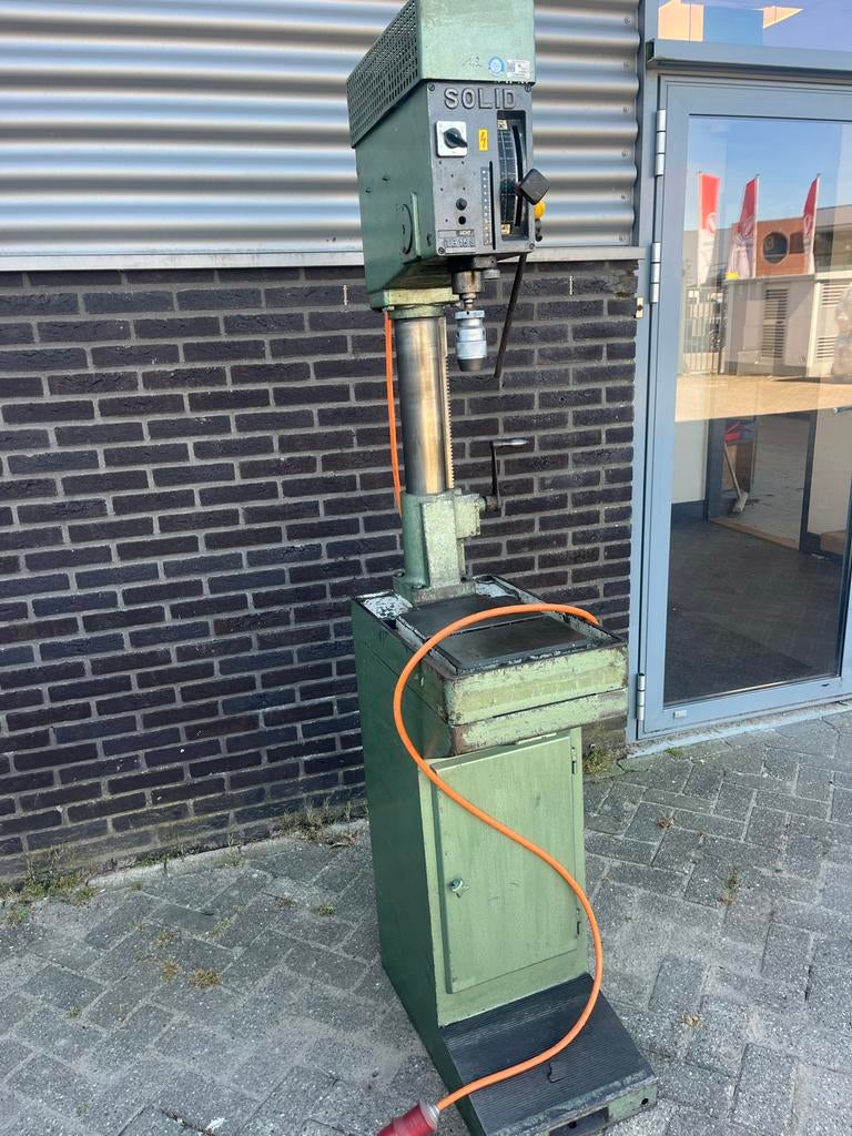 SOLID Kolomboormachine MC. B16 1-16mm, Ophalen, Variabele snelheid, Kolomboormachine, Gebruikt