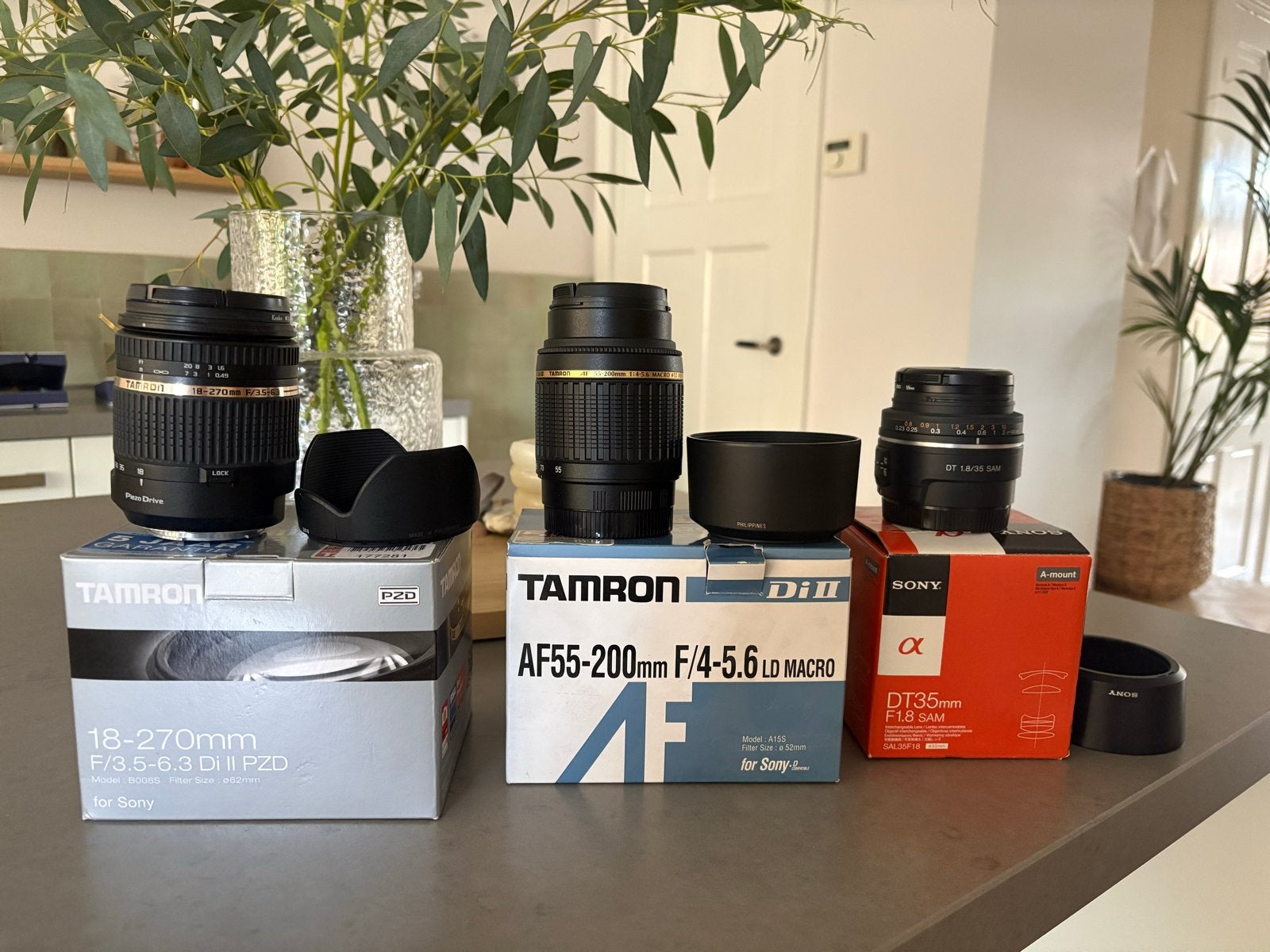 Tamron AF55-200mm F4-5.6 LD macro, Autofocus, Zo goed als nieuw, Tamron, Sony A-mount