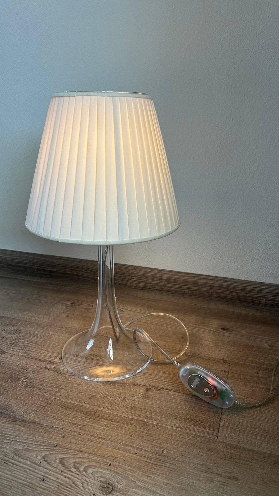 Flos Miss K T Soft Tafellamp by Philippe Starck, Huis en Inrichting, Lampen | Tafellampen, 43 cm, Wit, Zo goed als nieuw, Schemerlamp