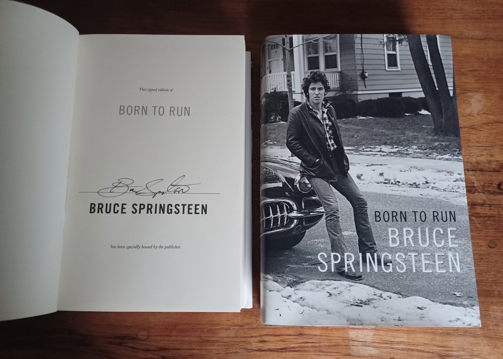Bruce Springsteen boek signed edition, gesigneerd origineel, Boeken, Ophalen of Verzenden, Zo goed als nieuw, Artiest