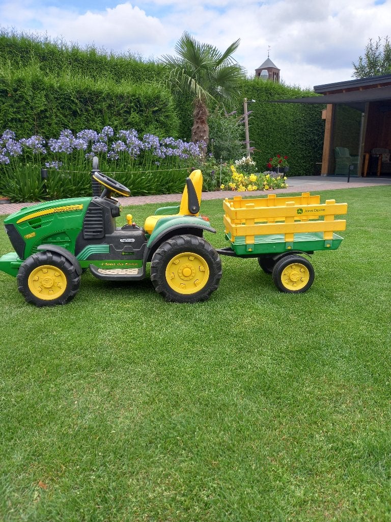 Electrische tractor, Ophalen, Gebruikt