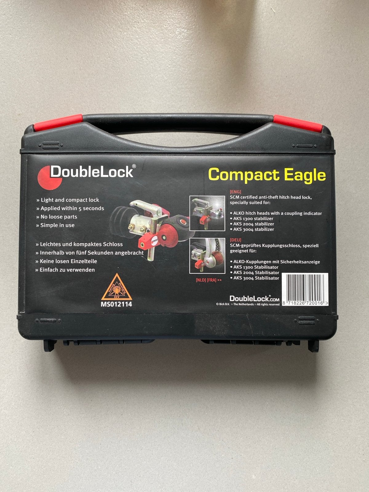 DoubleLock Compact Eagle Dissel slot - zeer goede staat!, Ophalen of Verzenden, Zo goed als nieuw