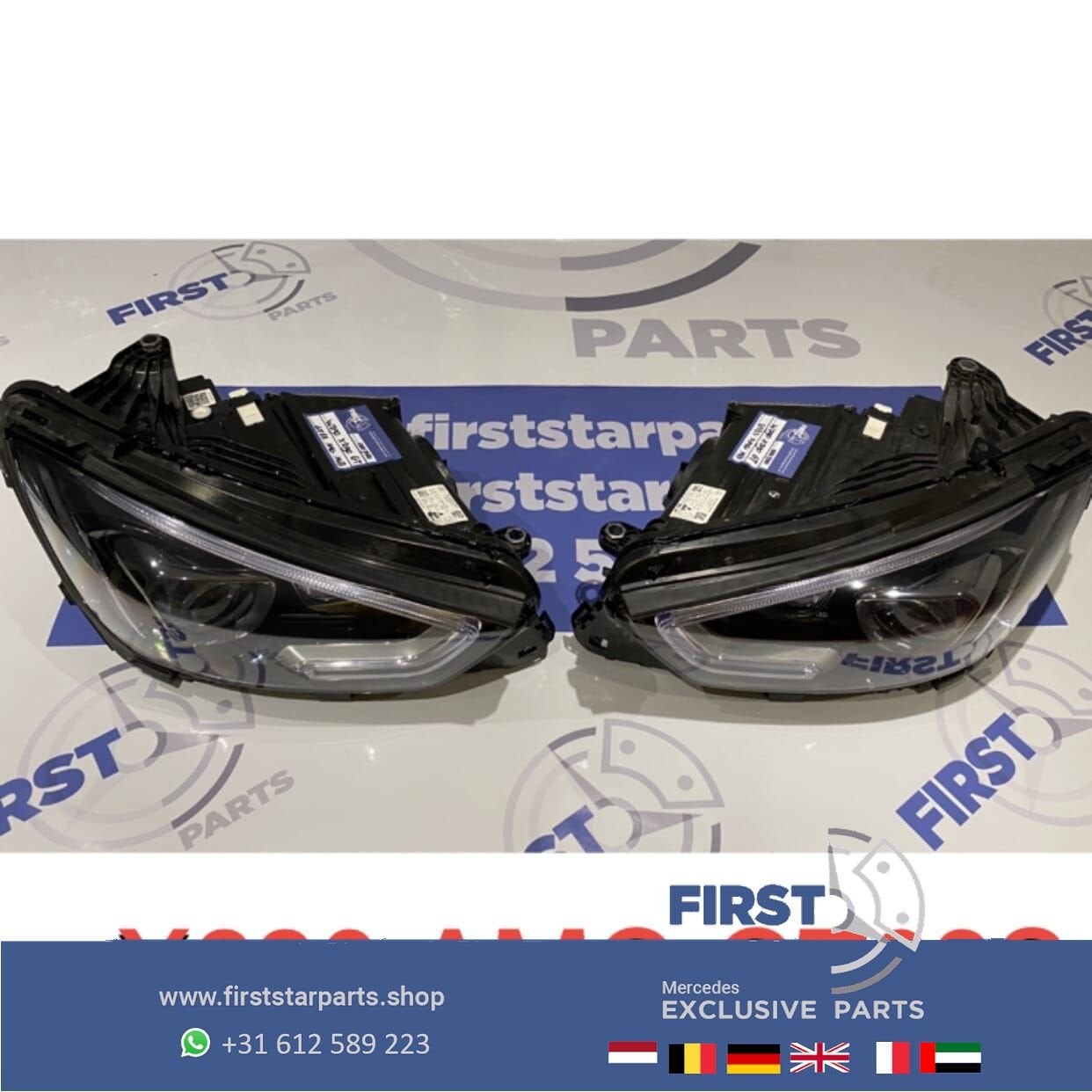 X290 W290 AMG GT63S MULTIBEAM KOPLAMP SET LINKS + RECHTS LED, Gebruikt, -, Ophalen of Verzenden, -