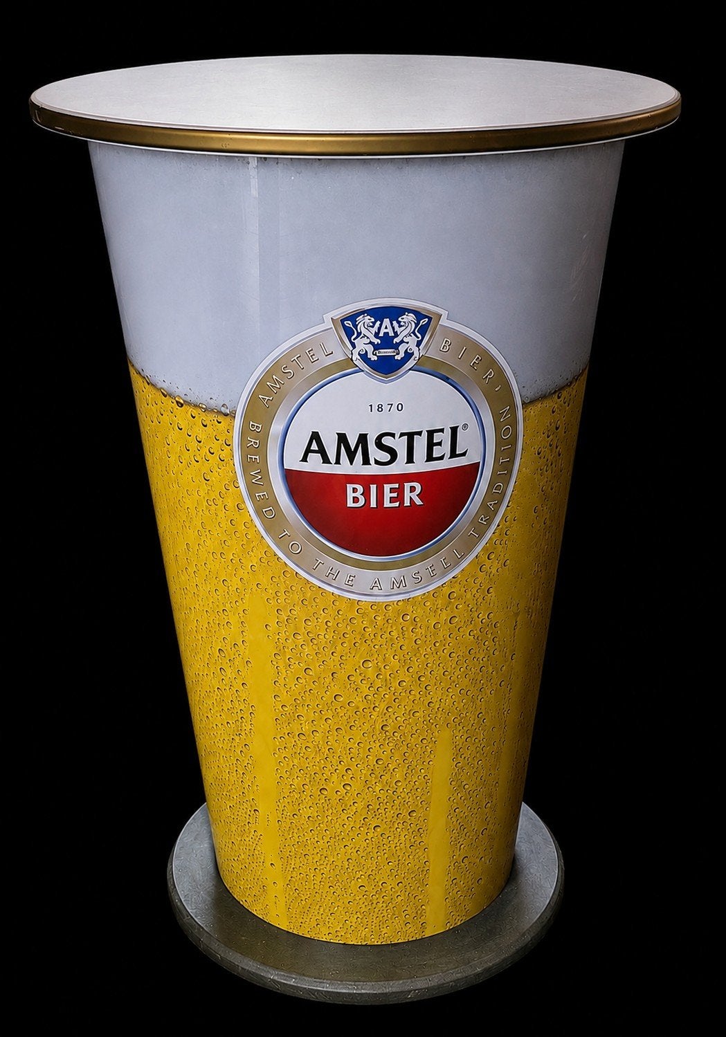 Te koop gevraagd deze Amstel bier  sta tafel, Ophalen of Verzenden, Zo goed als nieuw, Amstel