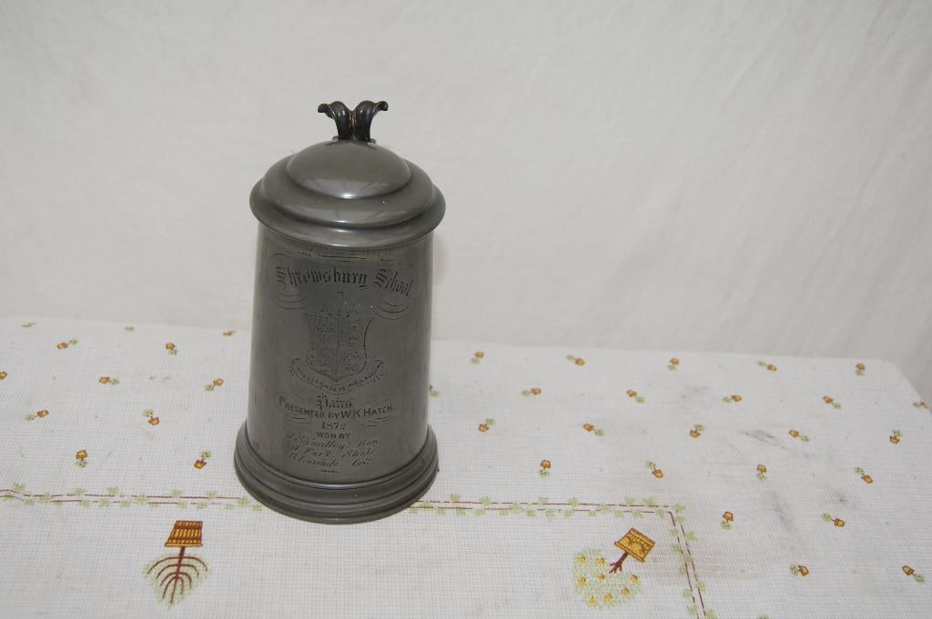 Klepkan / Ronde kruik  ( Tin, Ophalen of Verzenden