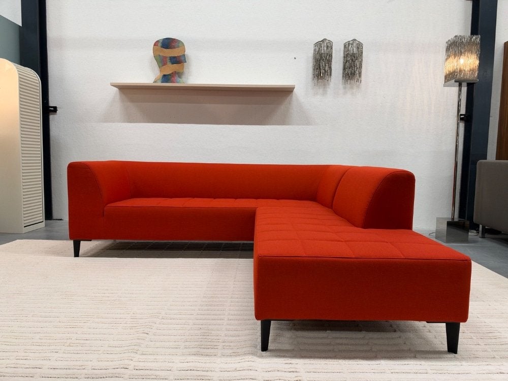 Nieuw Gelderland Allure Hoekbank Rime stof Rood Design Bank
