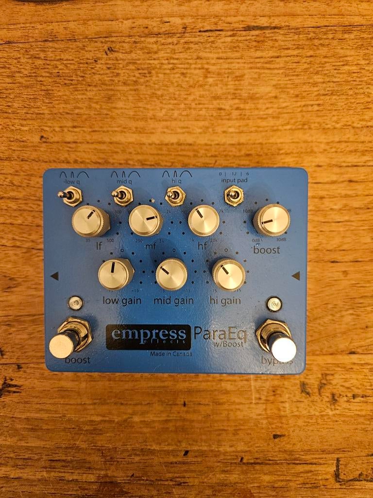 Empress para equalizer met boost, Ophalen of Verzenden, Zo goed als nieuw, Equalizer