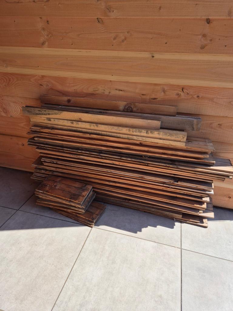 Douglas hout, Ophalen, Gebruikt, Minder dan 180 cm, Palen
