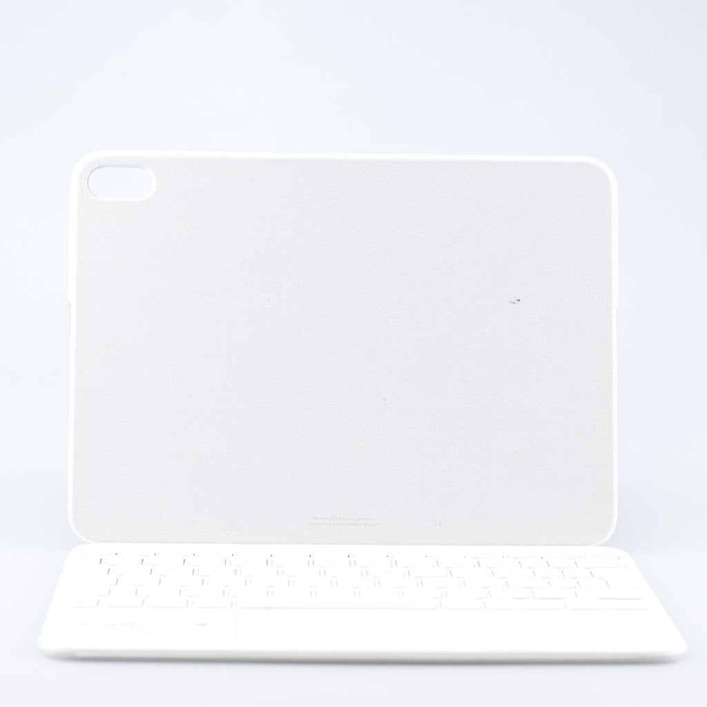 Apple iPad Magic Keyboard Folio 2022/2025 Wit, Computers en Software, Apple iPads, Apple, Zo goed als nieuw, Support@apple.com