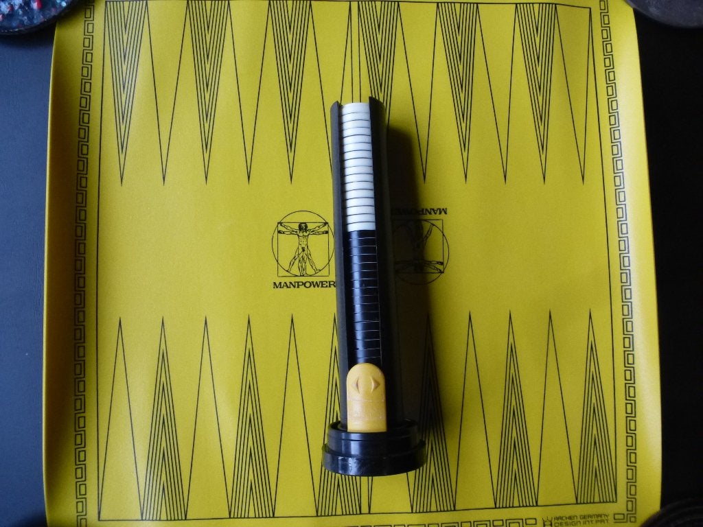Backgammon spel, Een of twee spelers, Ophalen of Verzenden, Nieuw, Manpower