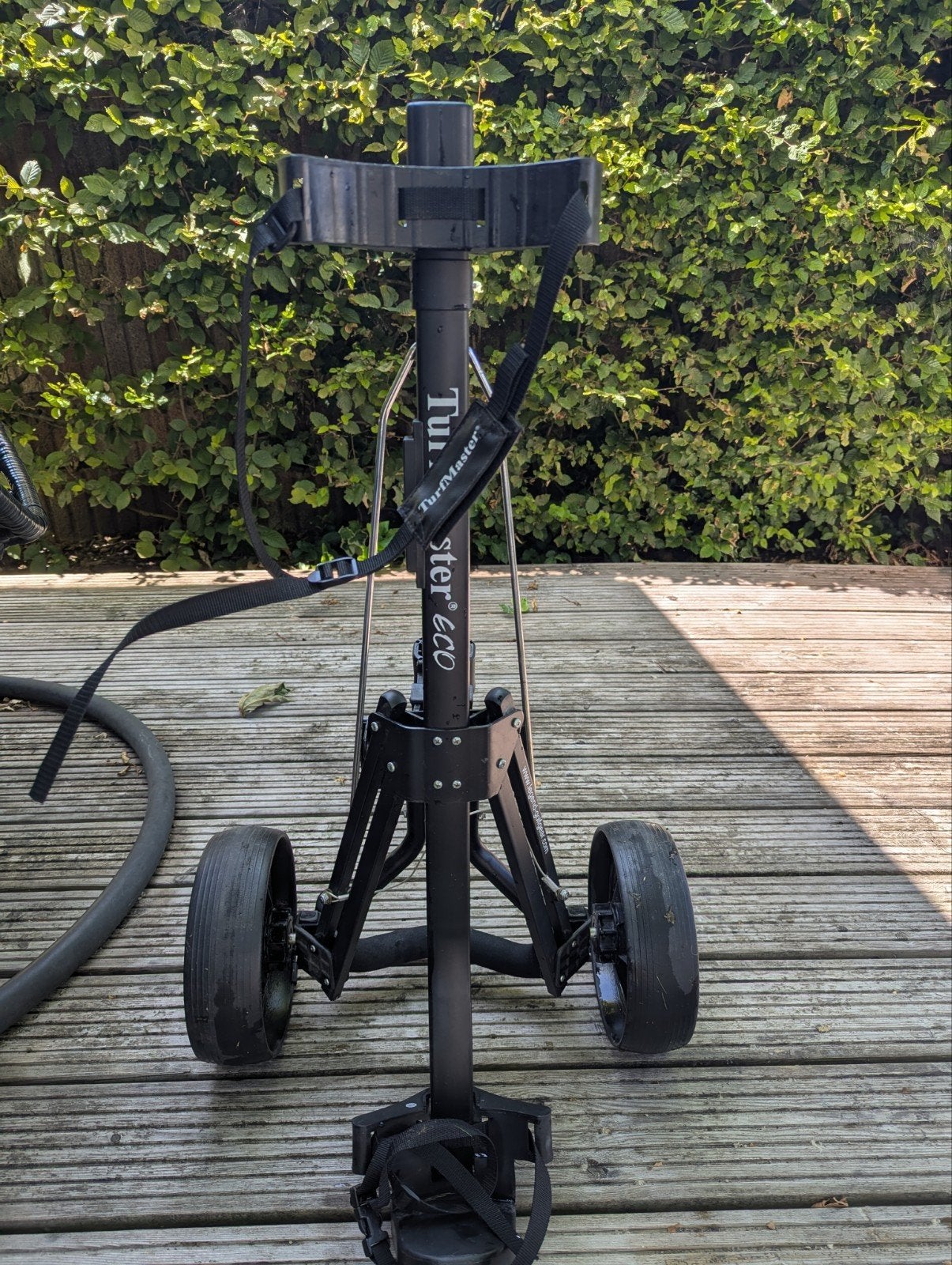 Golfkar TurfMaster eco - Handige en compacte golftrolley, Sport en Fitness, Golf, Ophalen of Verzenden, Gebruikt, Golfkar