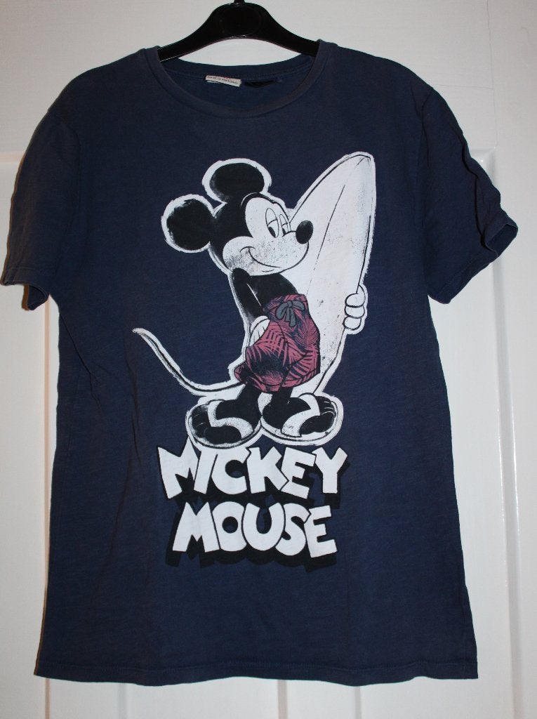 Mickey Mouse T-shirt van Zara 140, Gebruikt, Ophalen of Verzenden, Zara, Shirt of Longsleeve