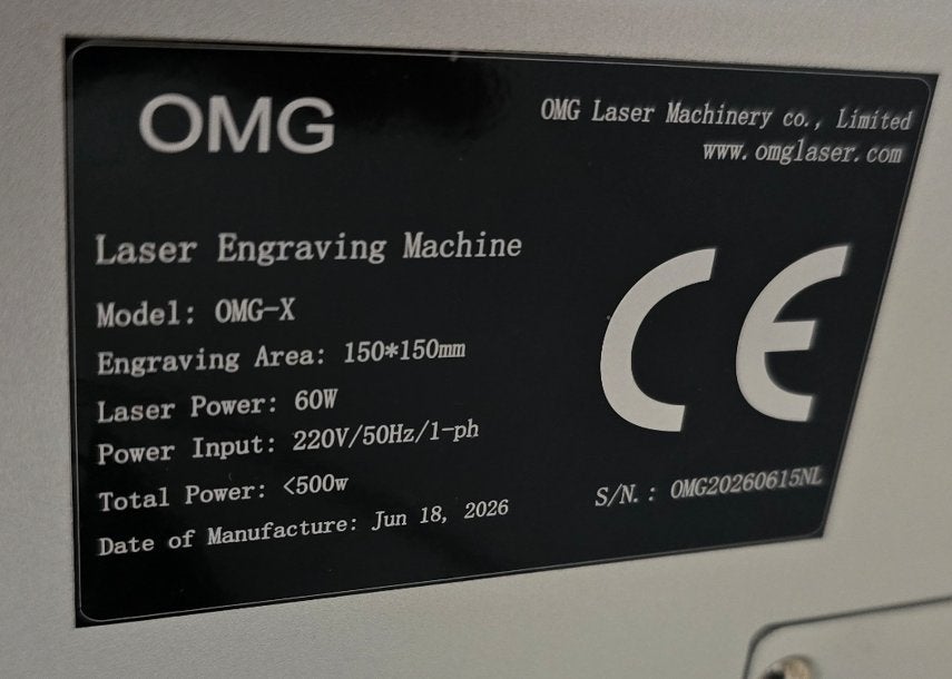 ZGAN OMG-X MOPA Fiberlaser 60W met uitgebreide accessoires, Ophalen