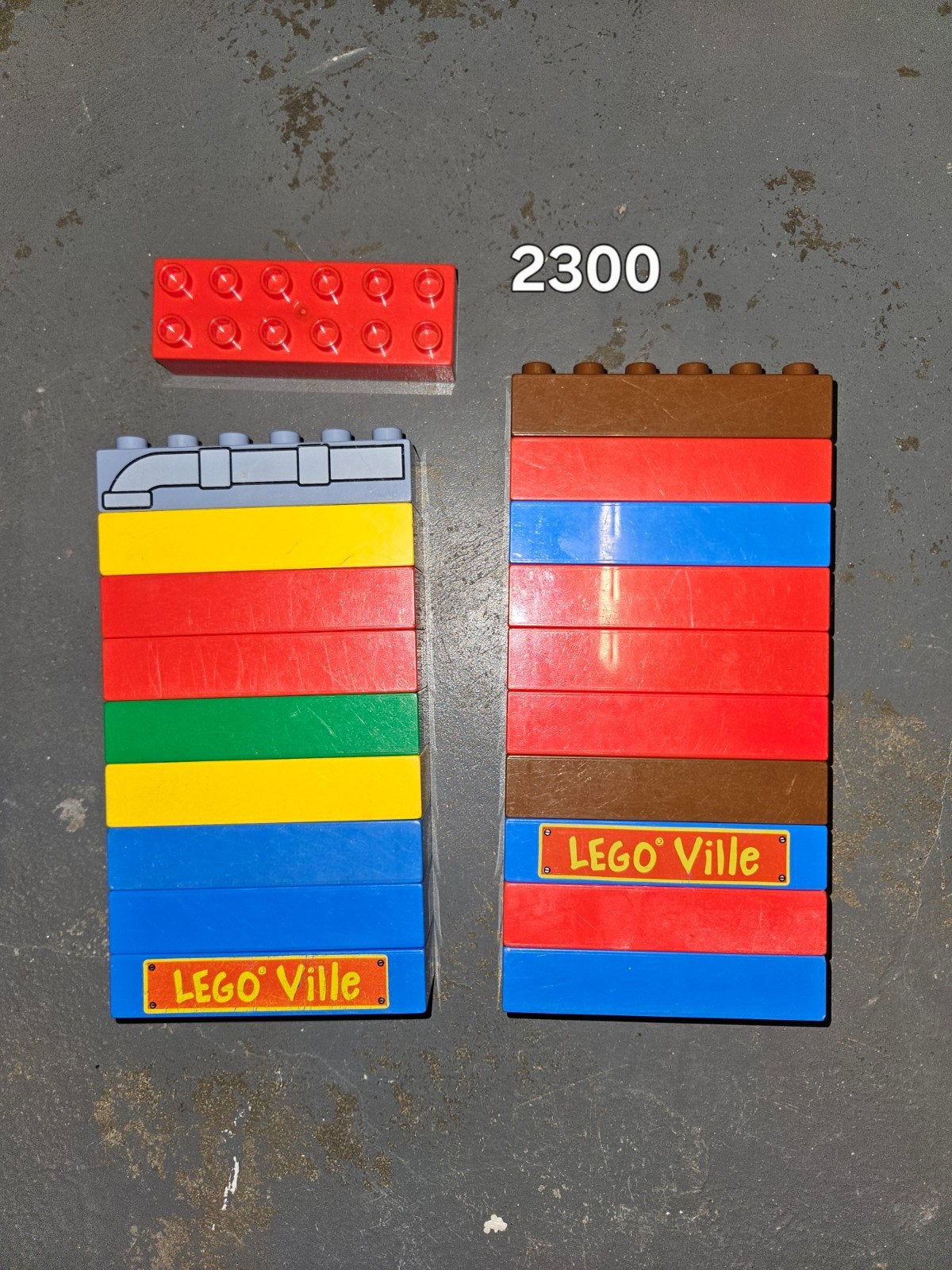 Duplo 2300 blokjes 2x6, Kinderen en Baby's, Speelgoed | Duplo en Lego, Ophalen of Verzenden, Duplo