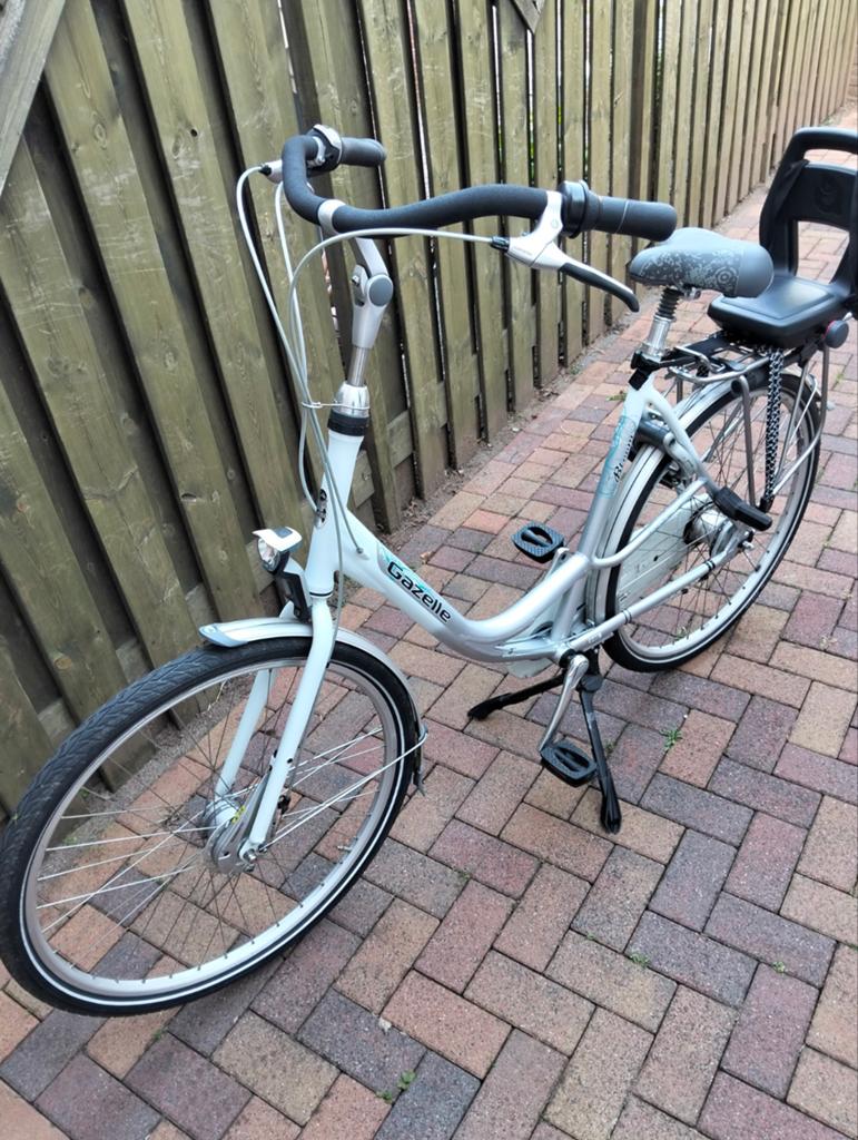 Gazelle bloom, Fietsen en Brommers, Fietsen | Dames | Damesfietsen, Versnellingen, Zo goed als nieuw, Gazelle, 56 cm of meer